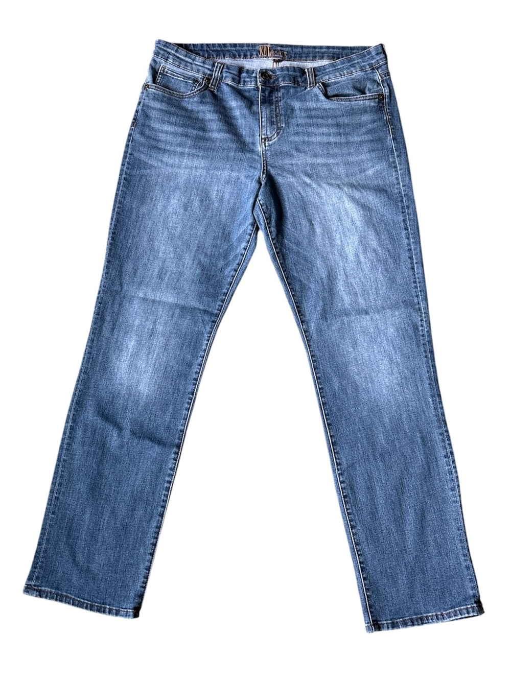 Kut From the Kloth High Rise Straight Leg Jeans